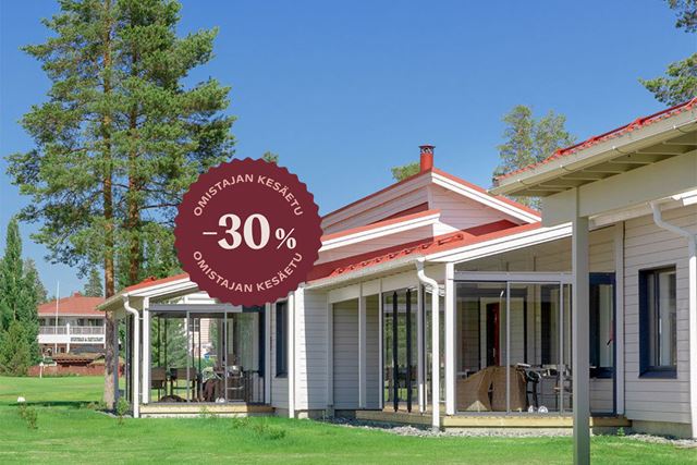 Kesäetu: loma-asunnot -30 %