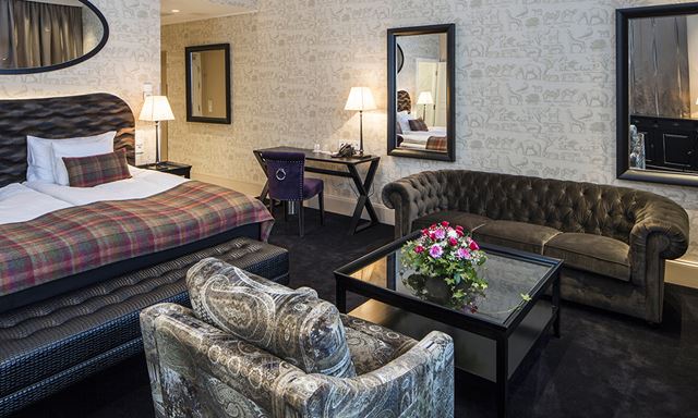 A luxurious night's sleep in a deluxe room